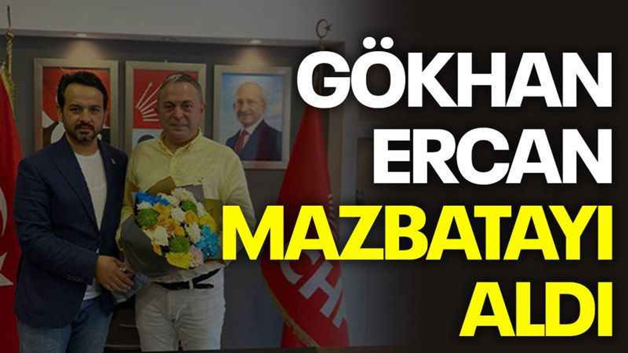 Gökhan Ercan mazbatayı aldı